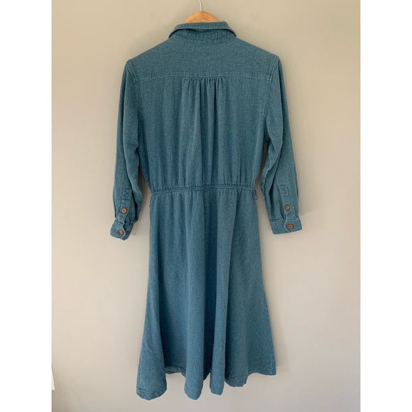 Vintage L.L. Bean button down shirt dress - Picture 5 of 8